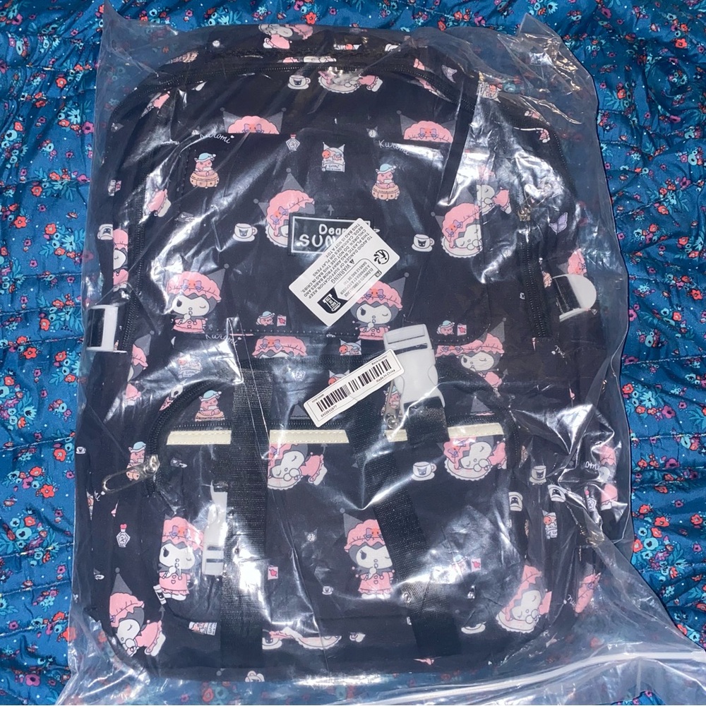 Kuromi Cartoon Backpack - Picture 5 of 5